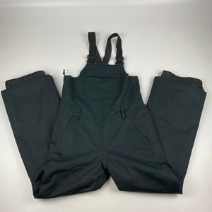 ROXY Girl's Sz 10 M Non Stop Insulated Snow Bibs Snowboard Ski Dry Flight 10K